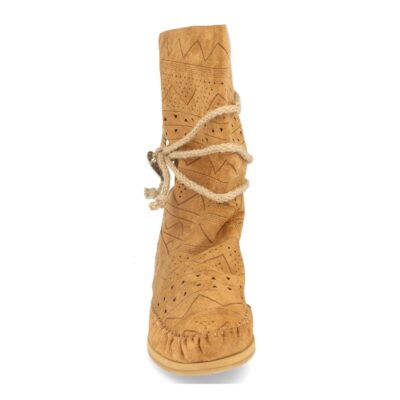 Botin Plano Estilo Indio con Flecos y Adornos - Imagen 3