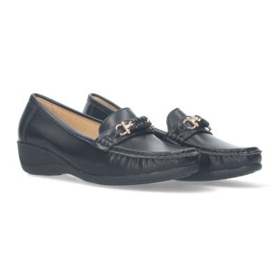 Mocasin de cuña para mujer