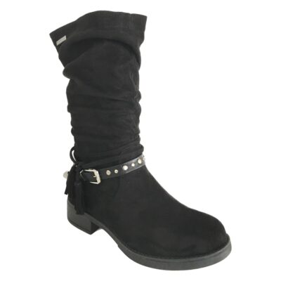 Bota de Mujer Plano con Borlas y Cremallera - Imagen 2
