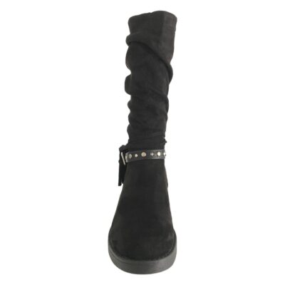 Bota de Mujer Plano con Borlas y Cremallera - Imagen 3