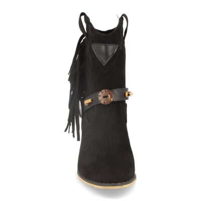 Botin de Mujer con Tacon Campero y Flecos - Imagen 3