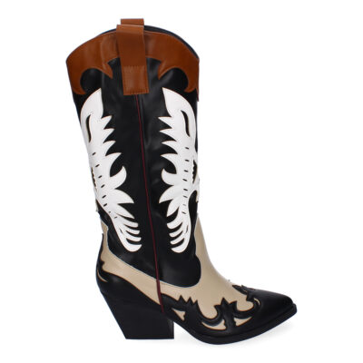Botas de Tacón para Mujer, Estilo Cowboy, Comodas y Elegantes - Imagen 2