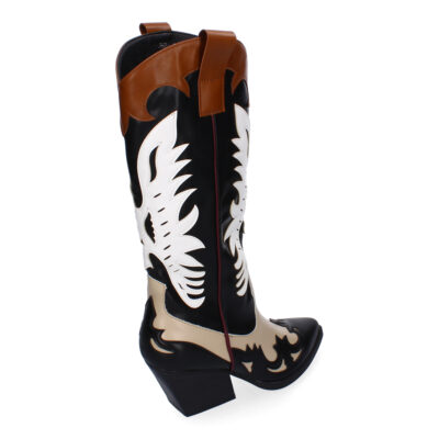 Botas de Tacón para Mujer, Estilo Cowboy, Comodas y Elegantes - Imagen 4