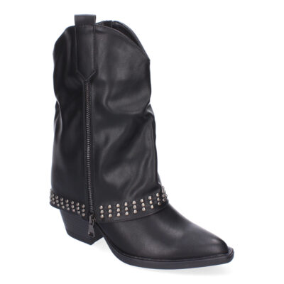 Botines de Tacón para Mujer, Estilo Cowboy Polaina, Comodas y Elegantes - Imagen 3