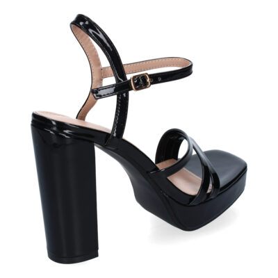 Sandalia de Tacón para Mujer, Diseño Moderno y Elegante, con Tiras Cruzadas - Imagen 4