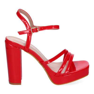 Sandalia de Tacón para Mujer, Diseño Moderno y Elegante, con Tiras Cruzadas - Imagen 2