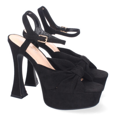 Sandalias con Tacón para Mujer, Comodos y Elegantes, Diseño Moderno con Lazo