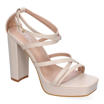 Sandalias de Tacón para Mujer, Elegantes, Diseño Moderno con Tiras Cruzadas - Imagen 3