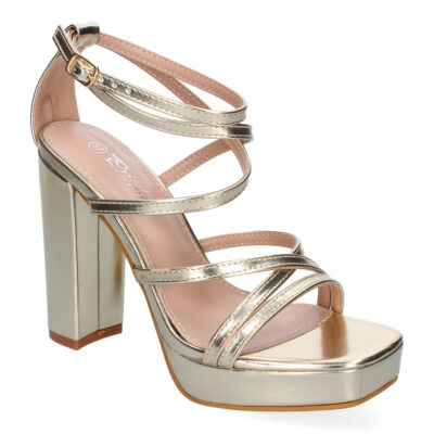 Sandalias de Tacón para Mujer, Elegantes, Diseño Moderno con Tiras Cruzadas - Imagen 3