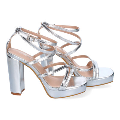Sandalias de Tacón para Mujer, Elegantes, Diseño Moderno con Tiras Cruzadas - Imagen 5