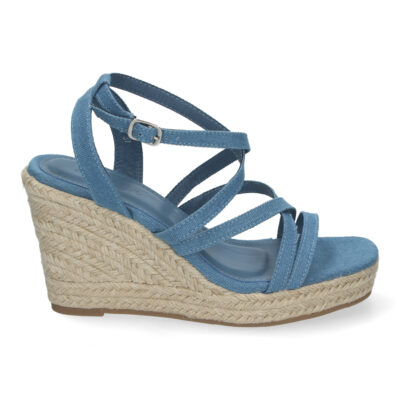 Sandalias de Cuña para Mujer con Tiras Cruzadas, Elegantes y Confortables - Imagen 2