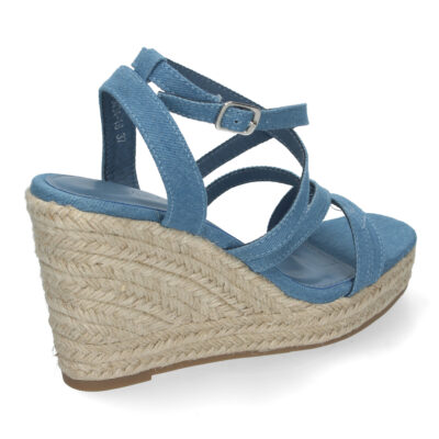 Sandalias de Cuña para Mujer con Tiras Cruzadas, Elegantes y Confortables - Imagen 4
