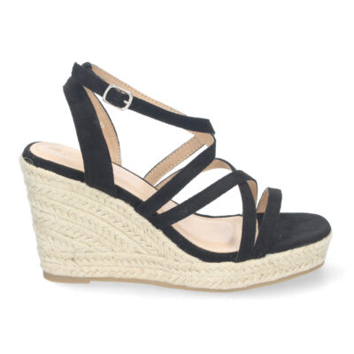 Sandalias de Cuña para Mujer con Tiras Cruzadas, Elegantes y Confortables - Imagen 2