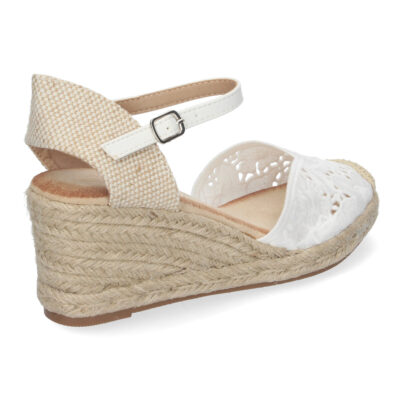 Sandalias de Cuña para Mujer con Diseño Calado, Elegantes y Versátiles para Toda Ocasión - Imagen 4