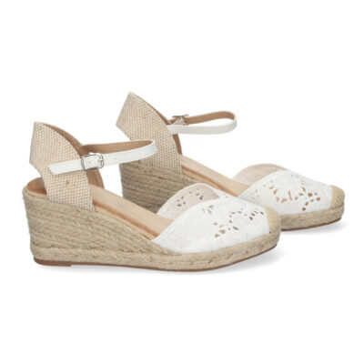 Sandalias de Cuña para Mujer con Diseño Calado, Elegantes y Versátiles para Toda Ocasión - Imagen 5