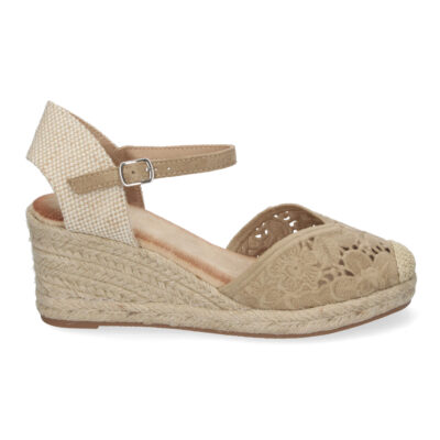 Sandalias de Cuña para Mujer con Diseño Calado, Elegantes y Versátiles para Toda Ocasión - Imagen 2