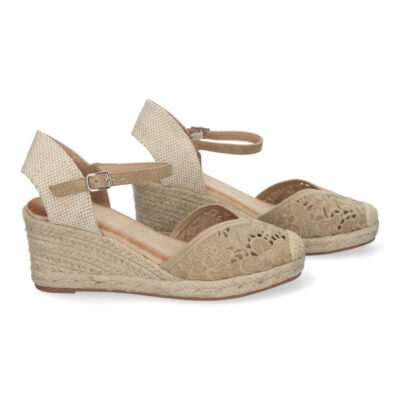 Sandalias de Cuña para Mujer con Diseño Calado, Elegantes y Versátiles para Toda Ocasión - Imagen 5