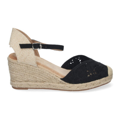 Sandalias de Cuña para Mujer con Diseño Calado, Elegantes y Versátiles para Toda Ocasión - Imagen 2