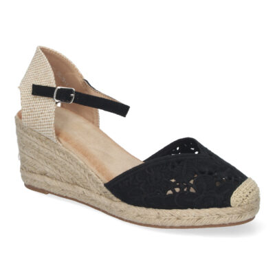 Sandalias de Cuña para Mujer con Diseño Calado, Elegantes y Versátiles para Toda Ocasión - Imagen 3