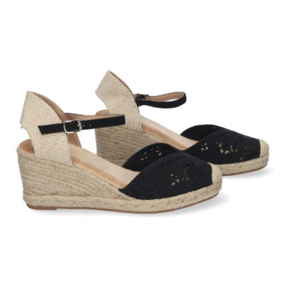 Sandalias de Cuña para Mujer con Diseño Calado, Elegantes y Versátiles para Toda Ocasión - Imagen 5