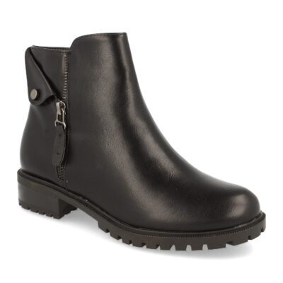 Botin de Mujer con Tachueal y Cremallera - Imagen 2