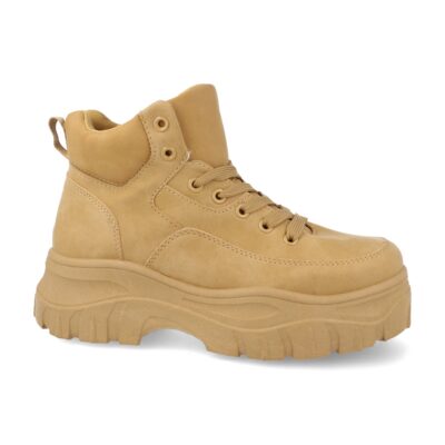 Botas de Mujer Plataforma con Cordones Otoño Invierno 2019