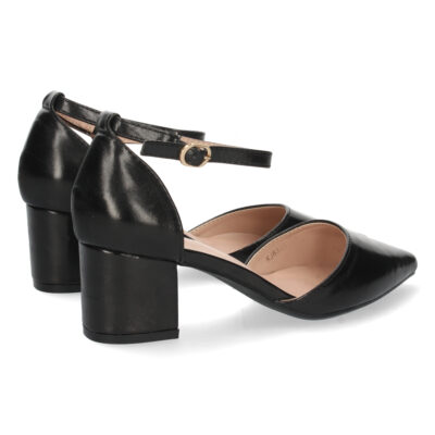 Zapato de Tacón con Punta Fina y Hebilla - Imagen 4