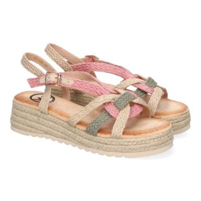 Sandalias de Plataforma de Yute para Mujer, Comodas y Elegantes, Diseño Moderno