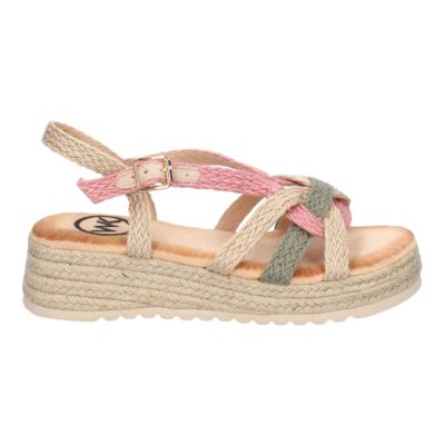 Sandalias de Plataforma de Yute para Mujer, Comodas y Elegantes, Diseño Moderno - Imagen 2