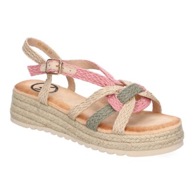 Sandalias de Plataforma de Yute para Mujer, Comodas y Elegantes, Diseño Moderno - Imagen 3