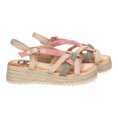 Sandalias de Plataforma de Yute para Mujer, Comodas y Elegantes, Diseño Moderno - Imagen 5