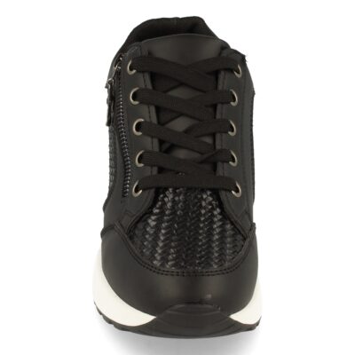 Zapatilla de Cuña con Cremallera y Cordones - Imagen 4
