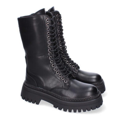 Bota de Mujer Estilo Militar, Comodos y Elegantes, Suela Dentada