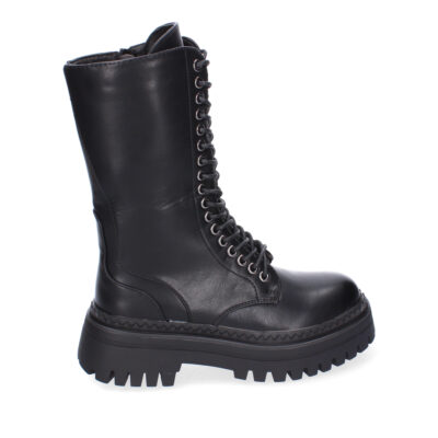 Bota de Mujer Estilo Militar, Comodos y Elegantes, Suela Dentada - Imagen 2