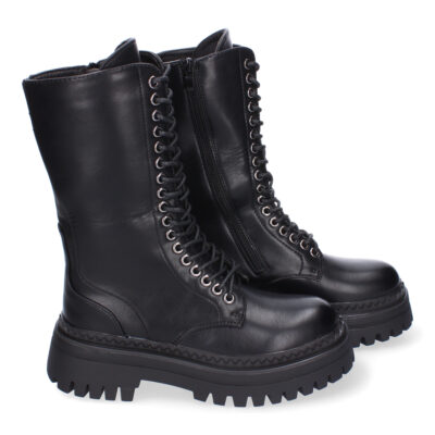 Bota de Mujer Estilo Militar, Comodos y Elegantes, Suela Dentada - Imagen 5