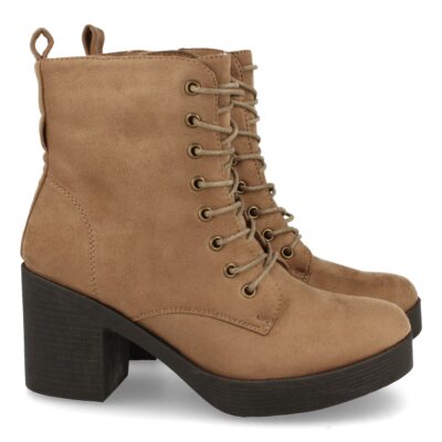 Botin de Tacon con Cordones