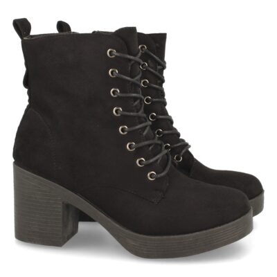 Botin de Tacon con Cordones