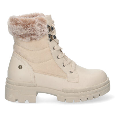 Botin de Plataforma Forrado y Cordones - Imagen 2