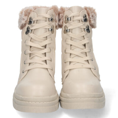 Botin de Plataforma Forrado y Cordones - Imagen 3