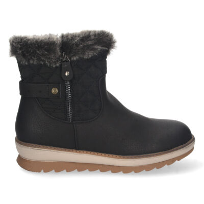 Botin Plano con Doble Cremallera y Forrado - Imagen 2