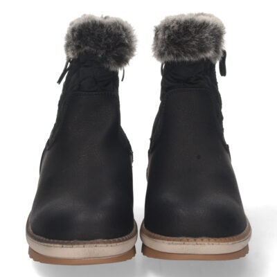 Botin Plano con Doble Cremallera y Forrado - Imagen 3