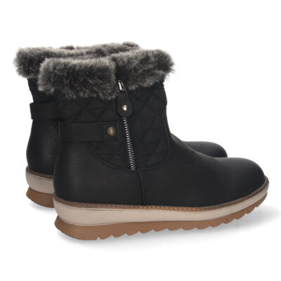 Botin Plano con Doble Cremallera y Forrado - Imagen 4