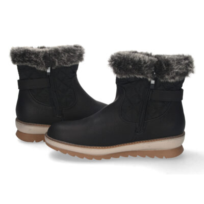 Botin Plano con Doble Cremallera y Forrado - Imagen 5