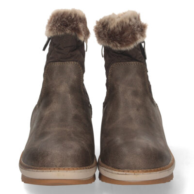 Botin Plano con Doble Cremallera y Forrado - Imagen 3