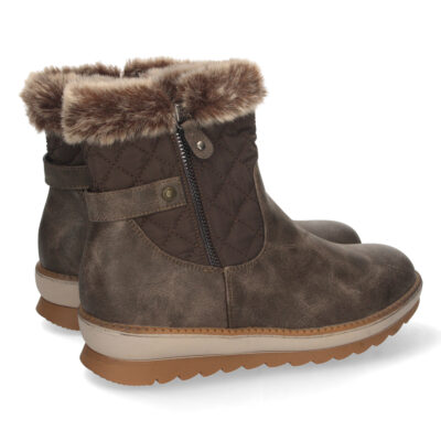Botin Plano con Doble Cremallera y Forrado - Imagen 4