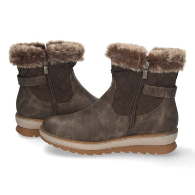 Botin Plano con Doble Cremallera y Forrado - Imagen 5