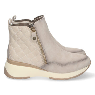 Zapatilla Abotinada con Doble Cremallera