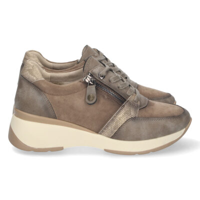 Zapatilla de Cuña con Cordones