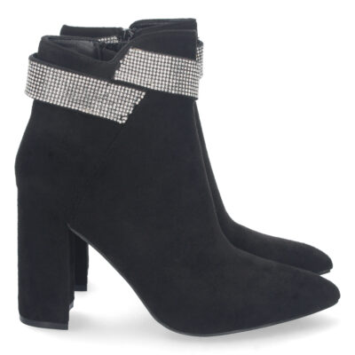 Botin de Tacon Correa con Strass