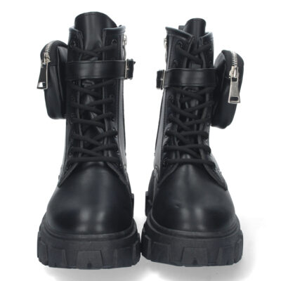 Botin de Plataforma con Bolsillo y Cordones - Imagen 3